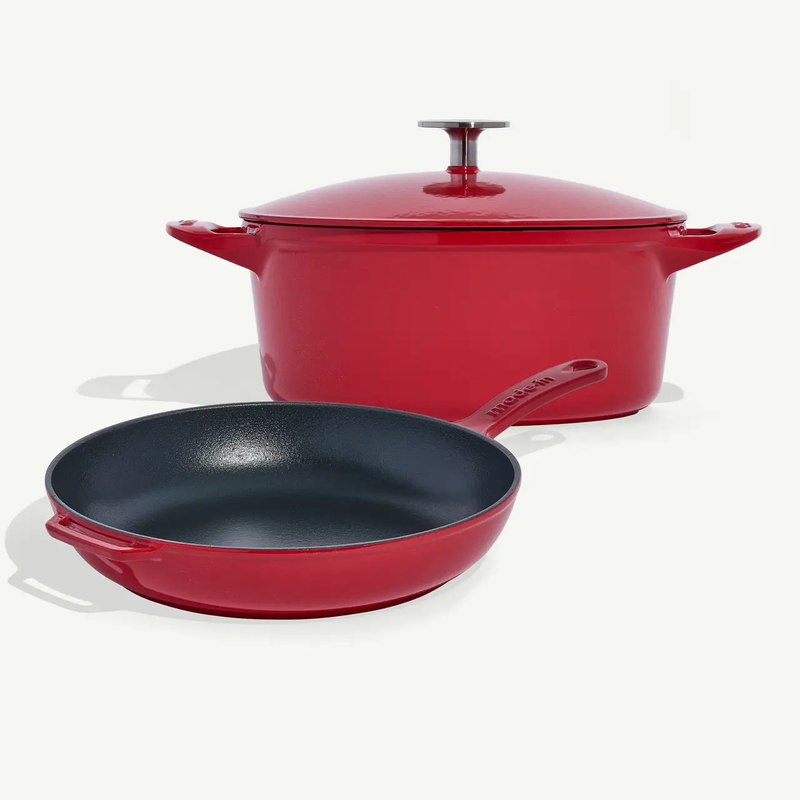 Enameled Cast Iron 3-Piece Set
