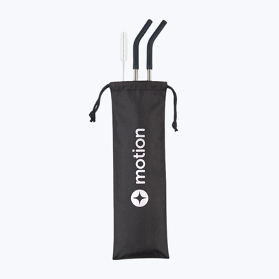 Branded Stainless Straw Set
