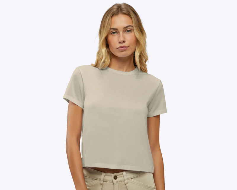 Women's Almost Friday Tee, Castle Wall