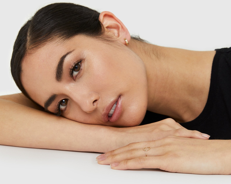 14k Gold Hoops