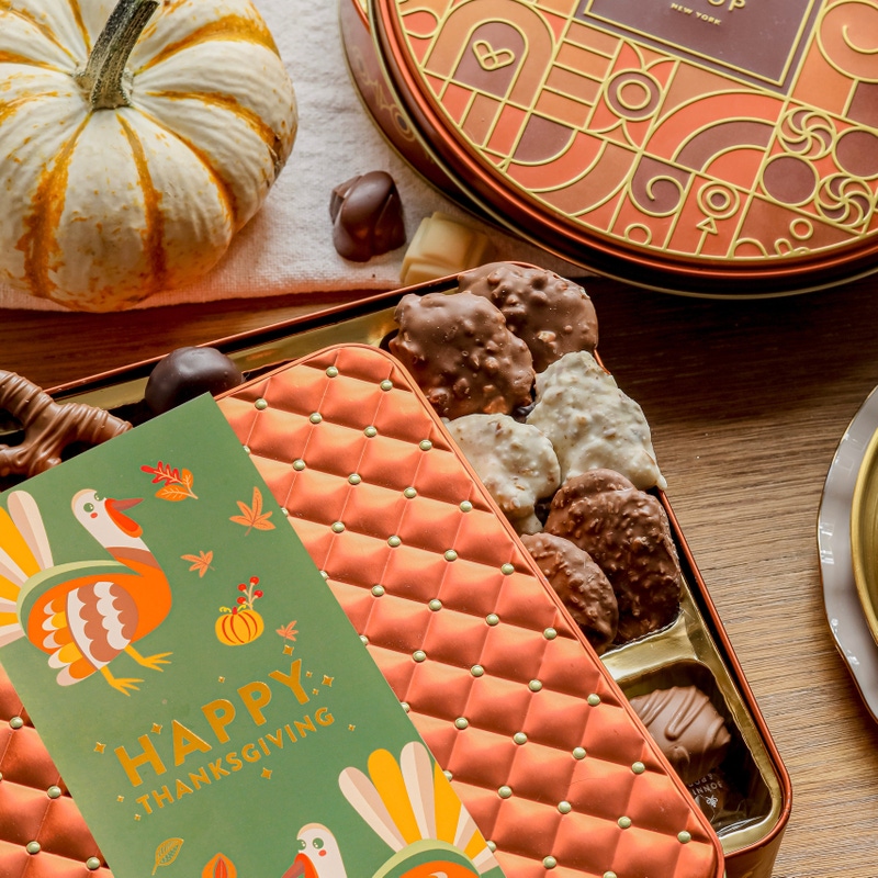 Pre-Order Thanksgiving Assorted Chocolate Gift Tin