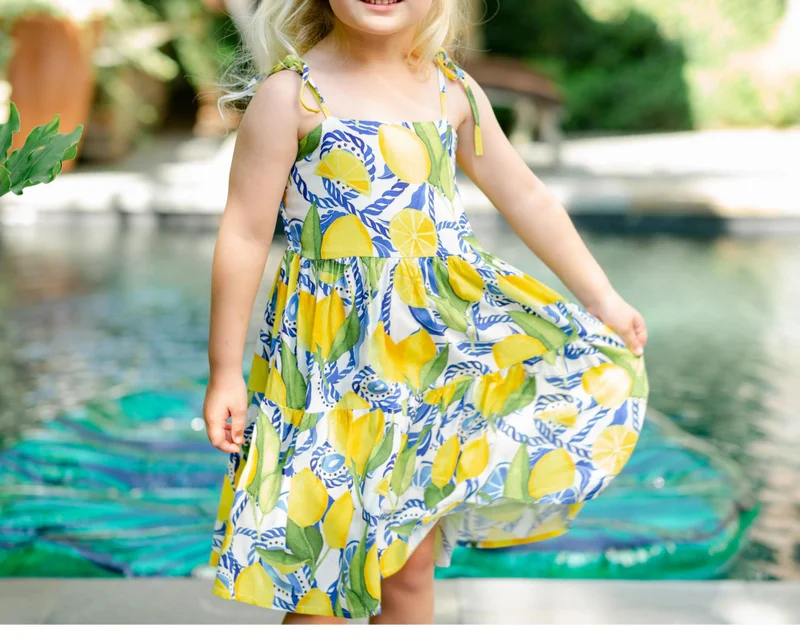 The Positano Girls Resort Dress