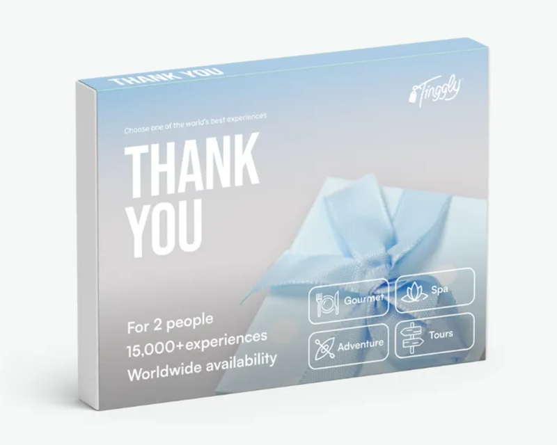 Thank You Experience Gift Box with 15K Worldwide Experiences
