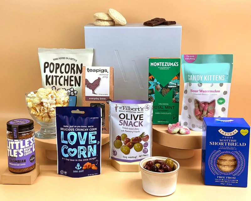 Vegan and Gluten Free Indulge Food Gift Box