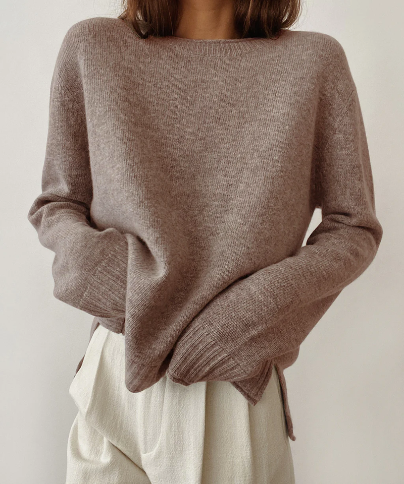 Everyday Sweater, Taupe