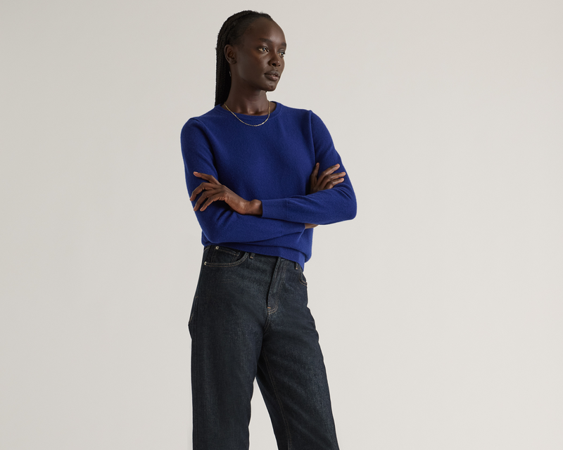 Mongolian Cashmere Crewneck Sweater