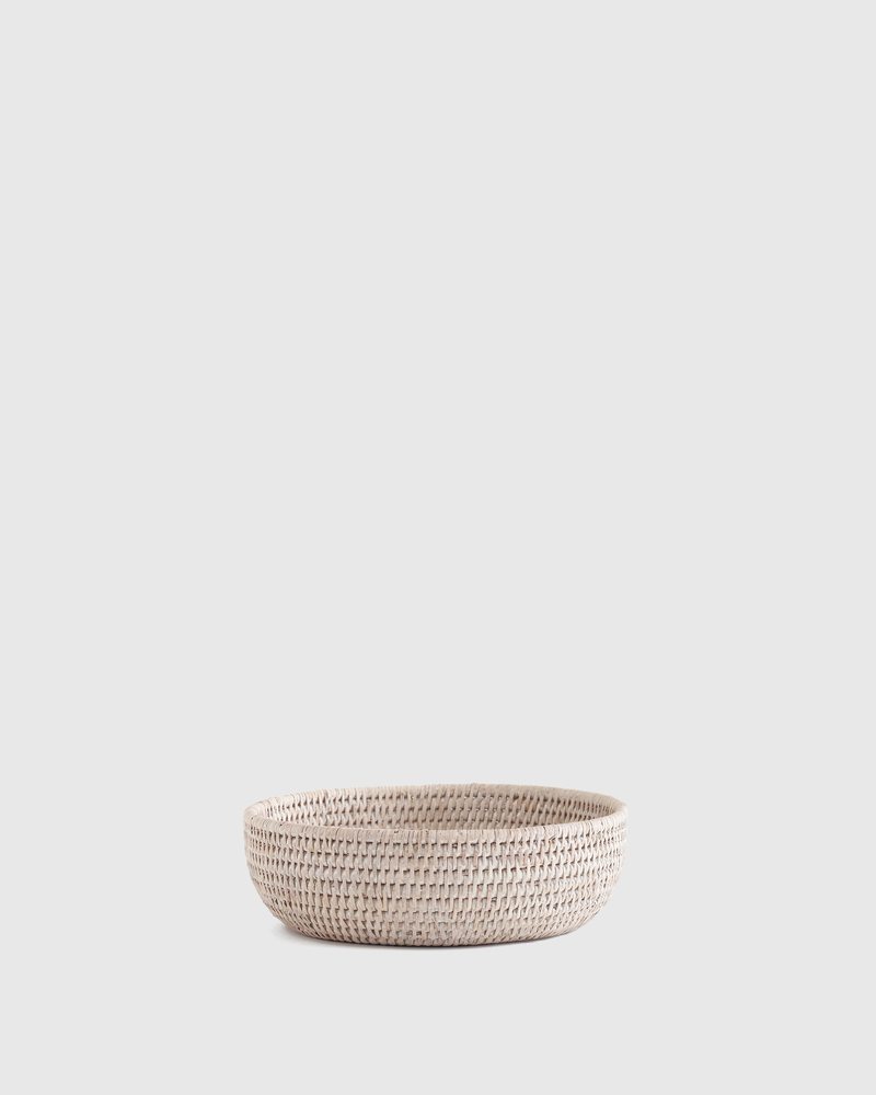 Handwoven Rattan Bowl