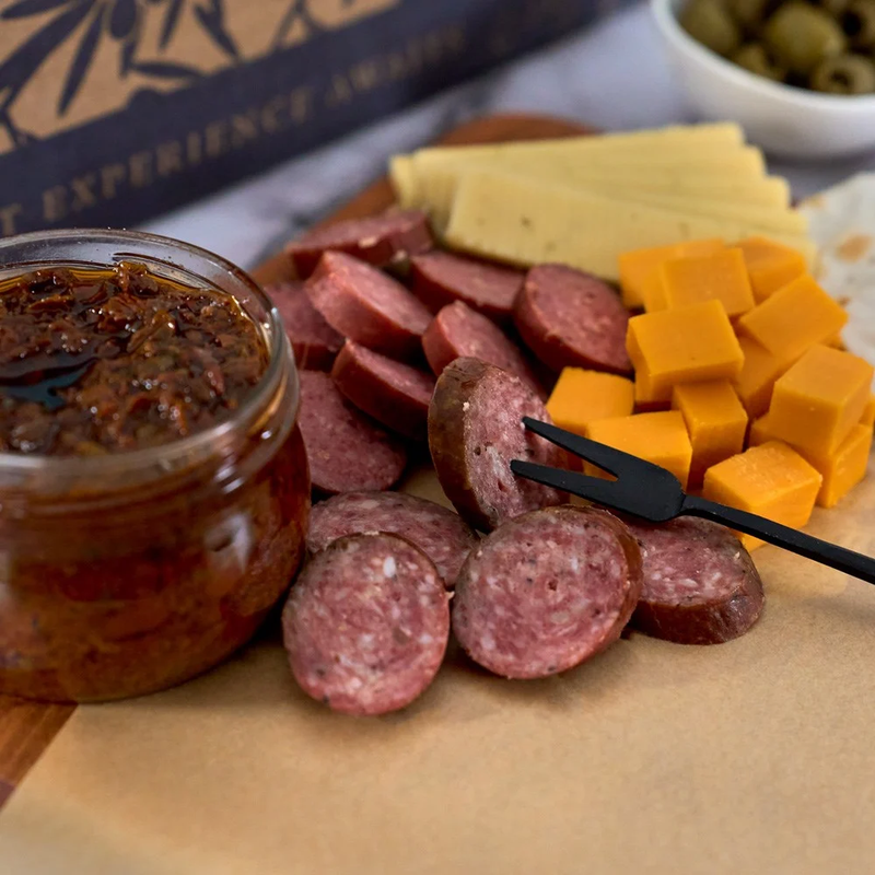 Deluxe Gourmet Meat & Cheese Sampler