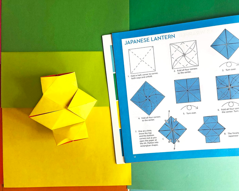 Origami Rainbow Paper Pack Book