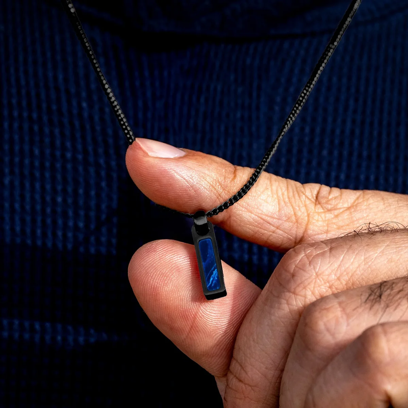 Stealth Birthstone Tag Necklace