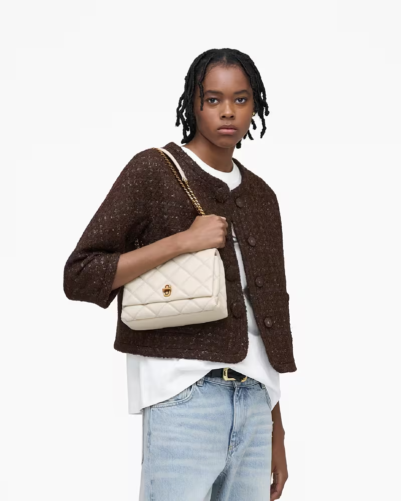 The Quilted Slim Dual Shoulder Bag