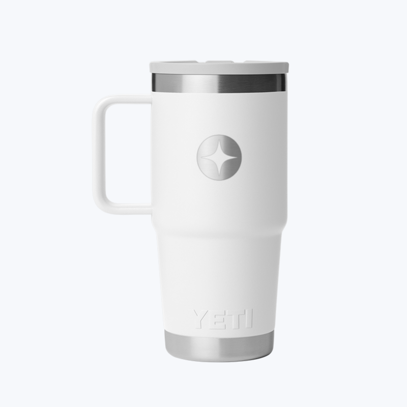 Branded YETI 20oz Travel Tumbler