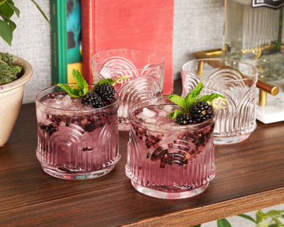 Beau Lowball Tumblers, Set of 4