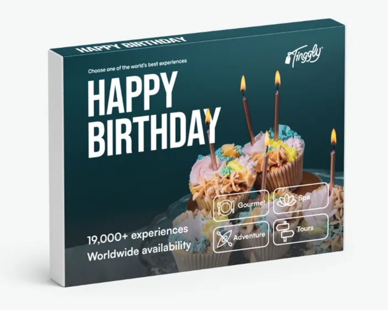 Happy Birthday Experience Gift Box with 20K Worldwide Experiences