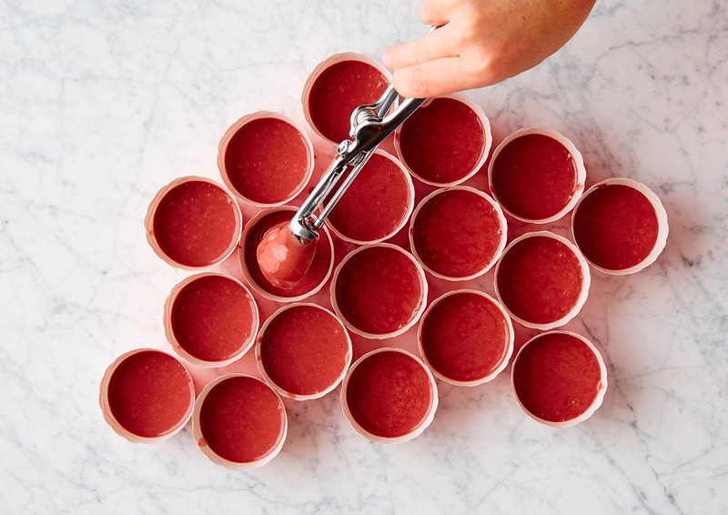 Pink Velvet Cupcakes with Cream Cheese Frosting DIY Baking Kit