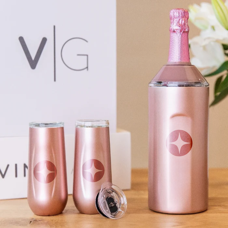 Branded Champagne Gift Set