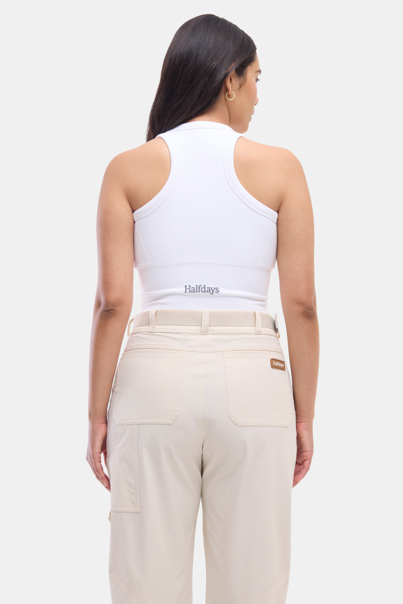 Sunn Seamless Tank, White