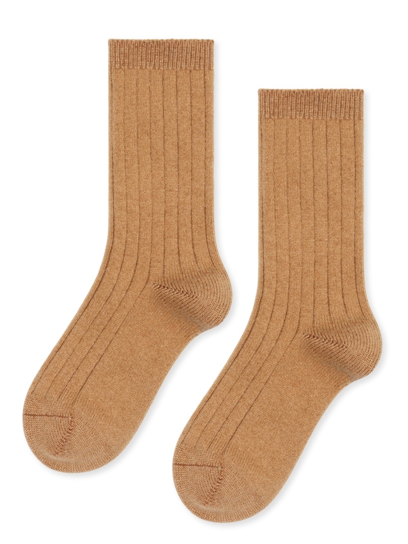 Women's Italia Cashmere Cozy Rib Crew Sock