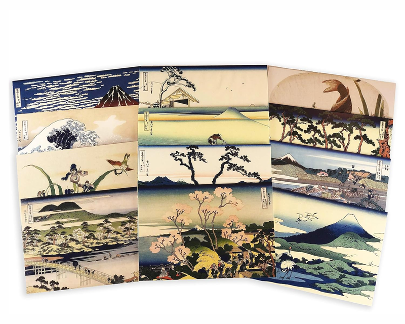 Hokusai Prints Note Cards