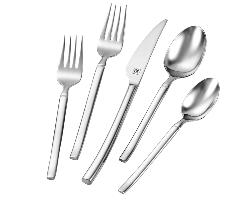 Opus 45-Piece Stainless Steel Flatware Set