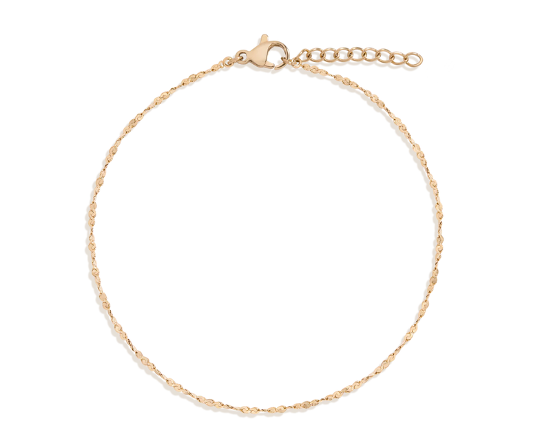 Unbreakable Barely There Chain Anklet