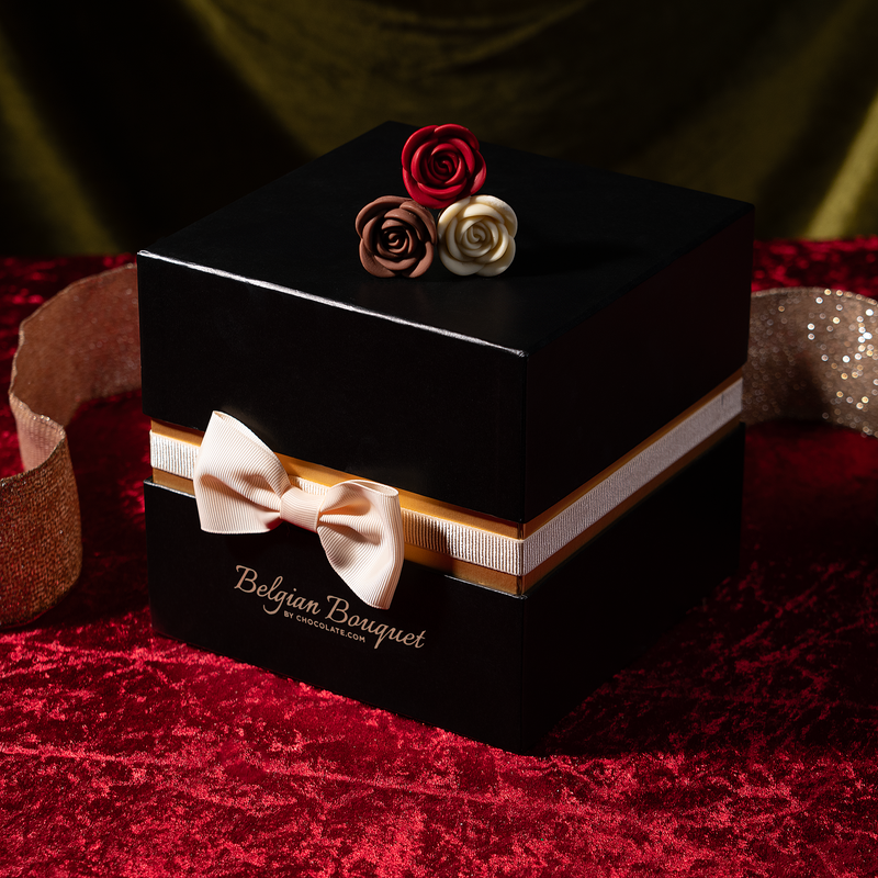 Holiday Belgian Chocolate Roses