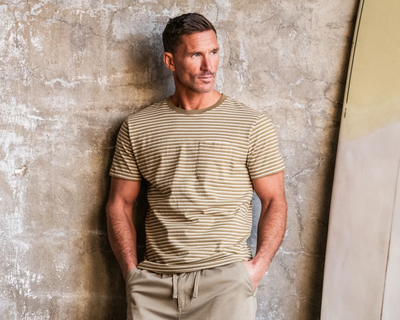 Striped Sturdy Tee