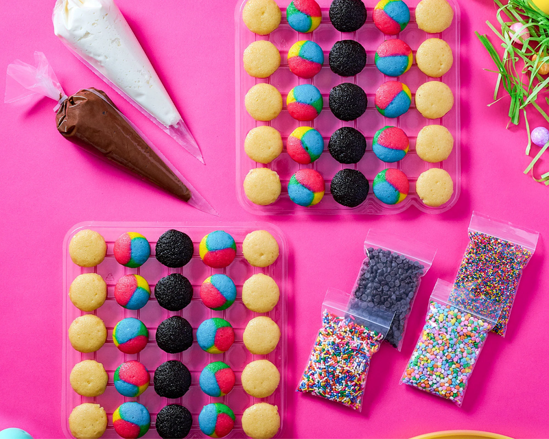 DIY Easter Cupcakes 50-Pack Decorating Kit