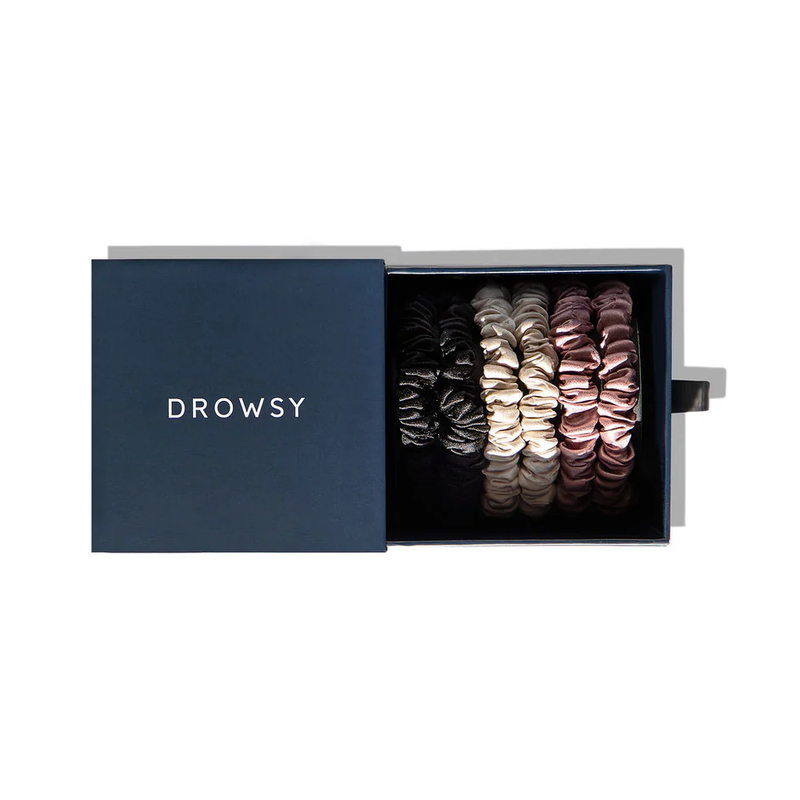 Skinny Silk Scrunchie Set