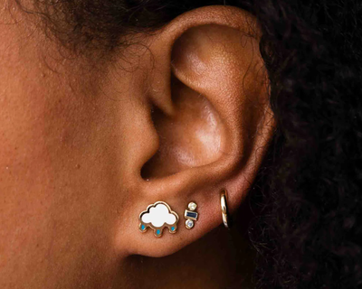 Rain Cloud Studs