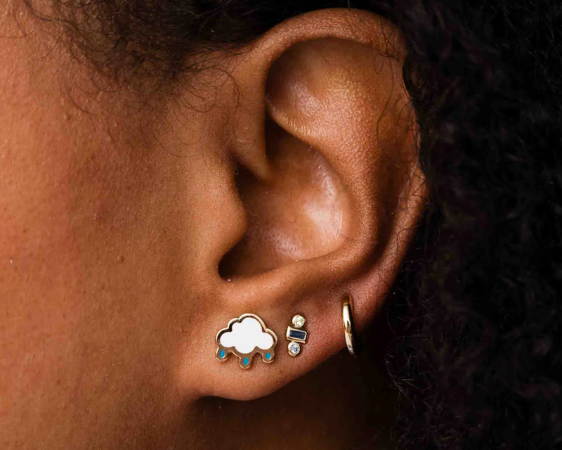 Rain Cloud Studs