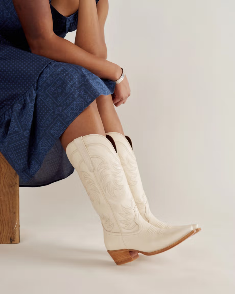 Women's The Annie Wide Calf, Bone