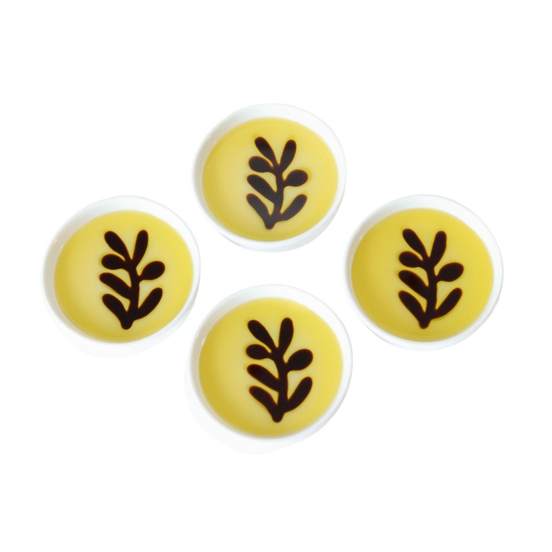 Olive Oil and Balsamic Vinegar Serving Dishes, Set of 4