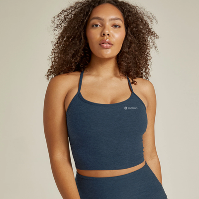 Branded Beyond Yoga Spacedye Slim Racerback Cropped Tank