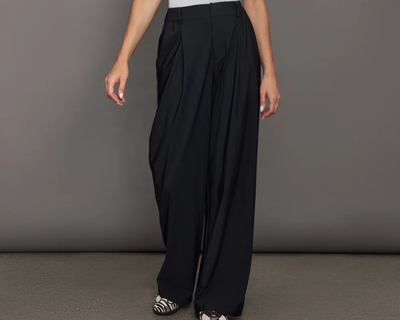 Stretch Woven Pant, Black