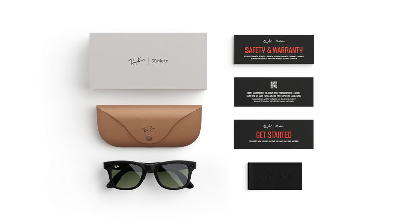 Ray-Ban Meta Wayfarer Smart Glasses, Gen 2