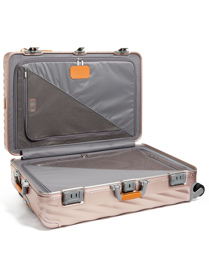 Monogrammed Extended Trip Packing Case, Texture Blush