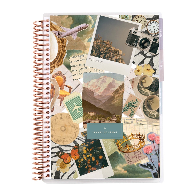 A5 Travel Journal Vacation Planner