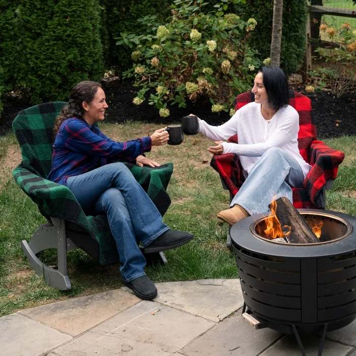 Branded City Bonfires The Chair Blanket