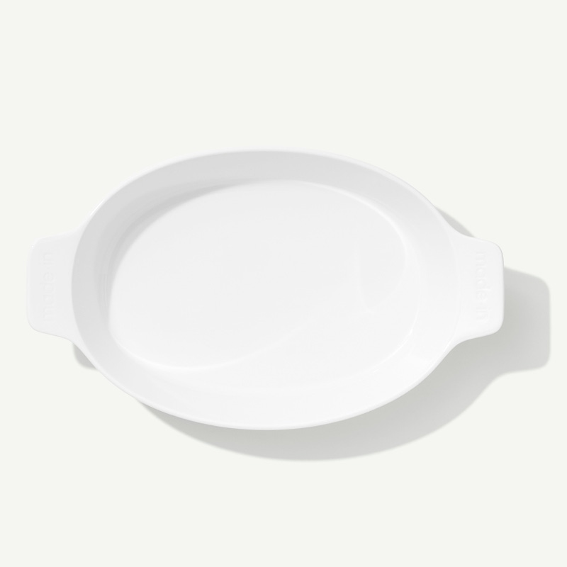10"x6.6" Oval Gratin Baking Dish