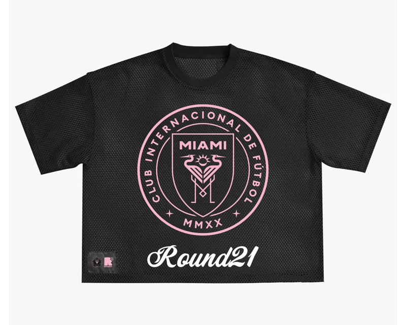 Inter Miami Sporty Mesh Top