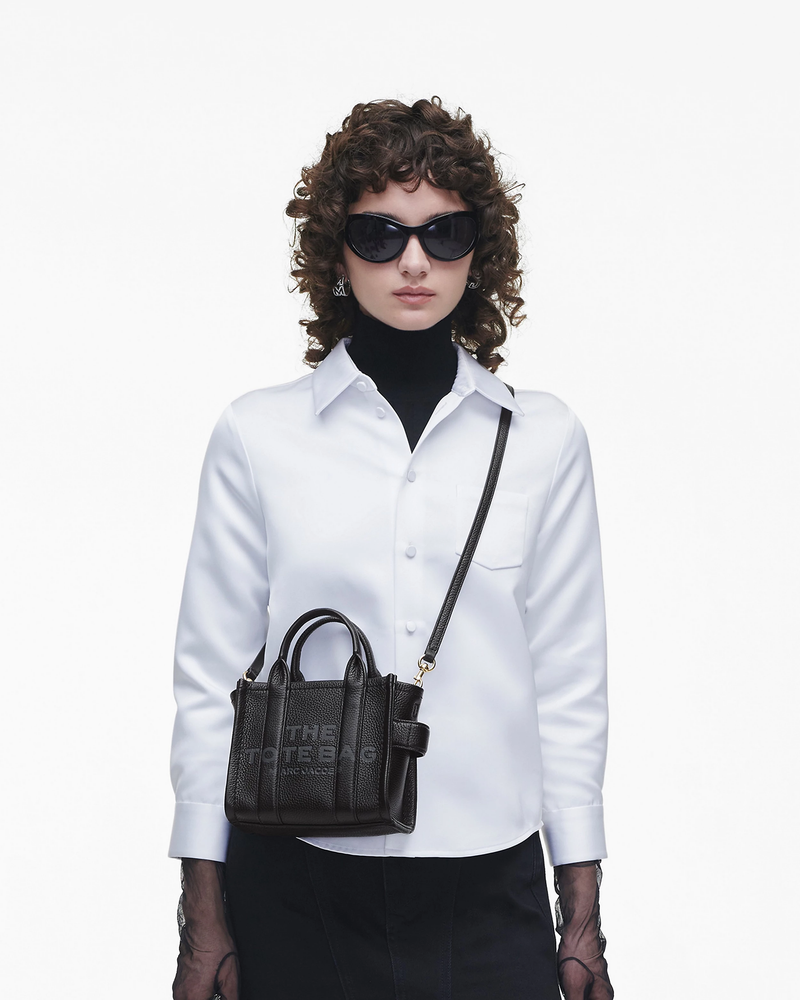 The Leather Crossbody Tote Bag