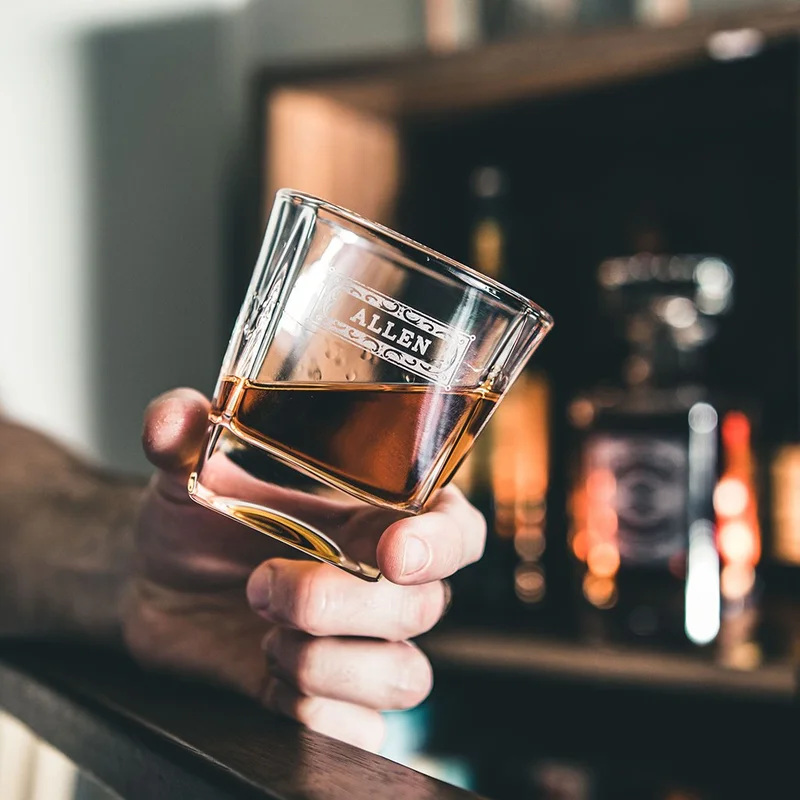Personalized Whiskey Glass Set