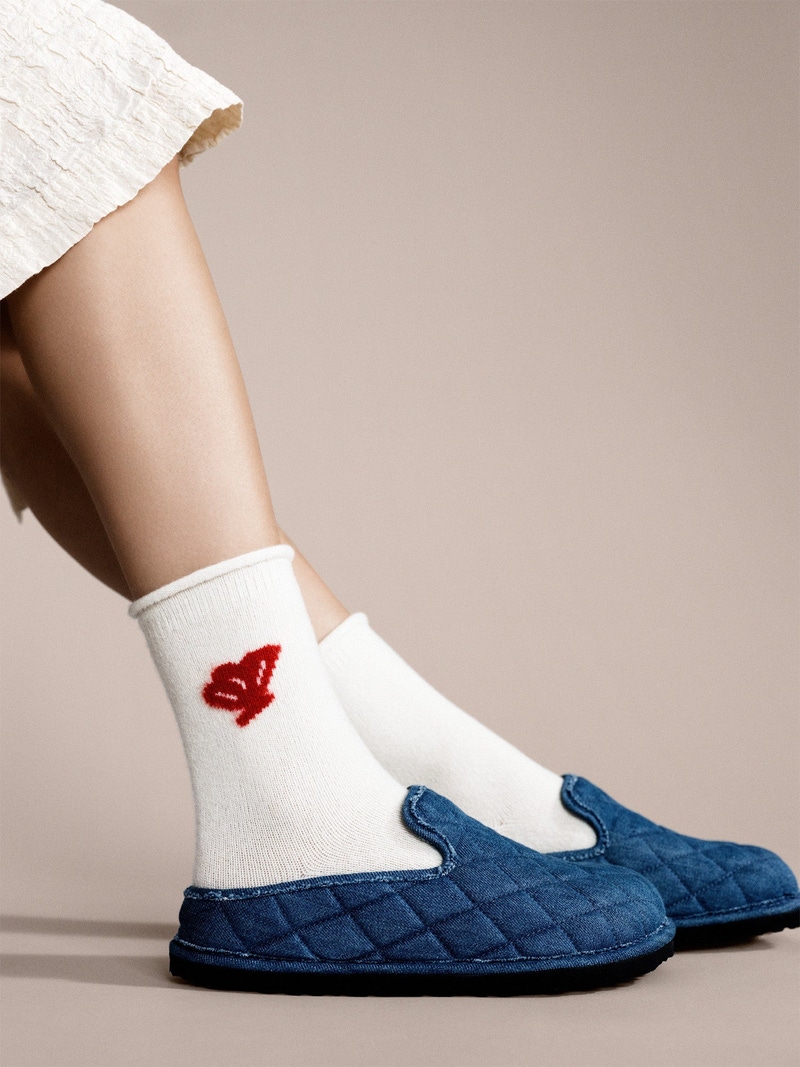 Women's Cashmere Crew Sock