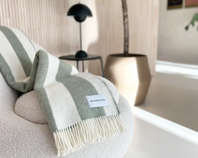 Rough Stripe Blanket 