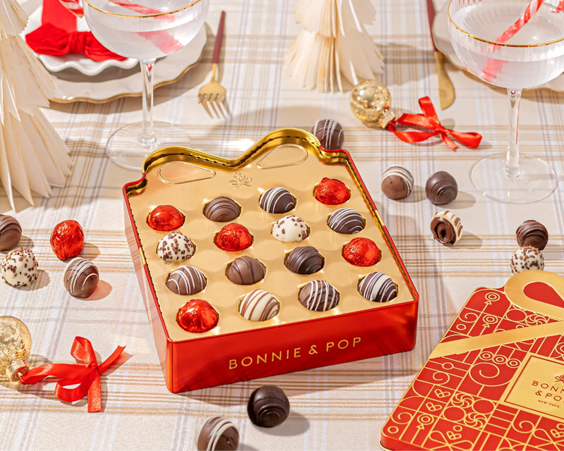 Belgium Chocolate Truffle Gift Tin