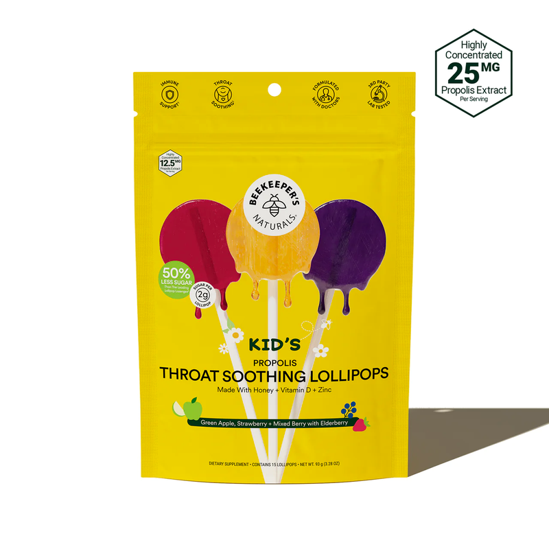 Kid's Throat Soothing Lollipops