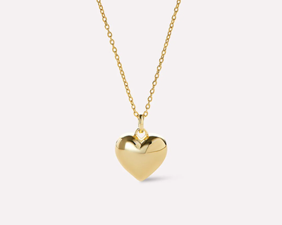 Lev Small Heart Necklace