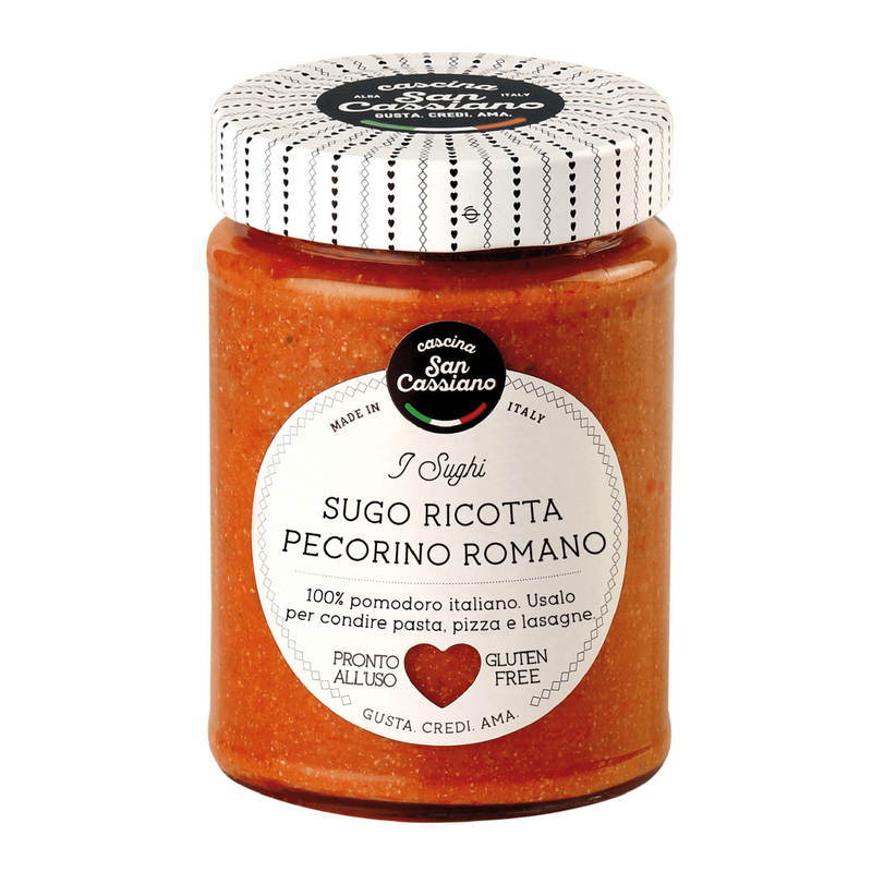 Tomato Sauce with Ricotta and Pecorino Cheese