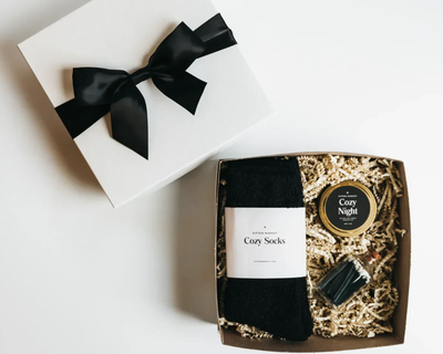 Black Cozy Night In Gift Box
